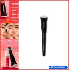 Liquid Blush Brush Angled Soft Dense Cruelty Free Vegan Bristles For Blending