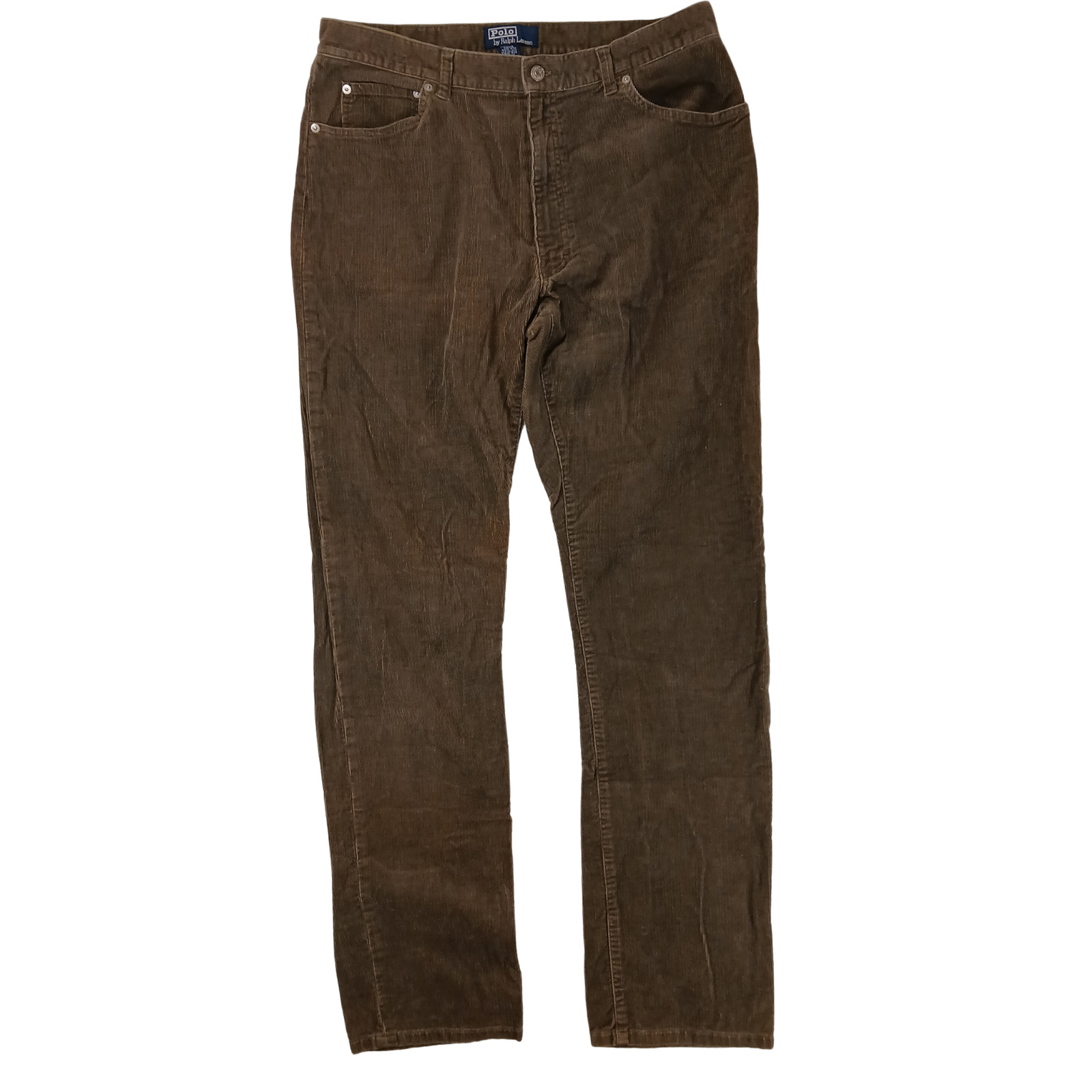 Polo Ralph Lauren Corduroy Pants Mens 36x36 Brown 5 Pocket Straight Leg