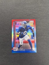 2025 Topps Chrome Football Brian Burns Red White & Blue SP #234 NY Giants