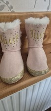 Juicy Couture Baby Girls Pram Booties 3 Months Excellent Condition