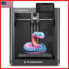FLASHFORGE Adventurer 5M 3D Printer 220x220x220mm Auto Leveling 600mm/s