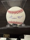Willie Mays Signed Auto Official Major League Baseball  Giants JSA COA w Cube
