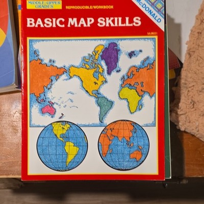 McDonald Basic Map Skills Reproducible Workbook Middle/Upper Grades