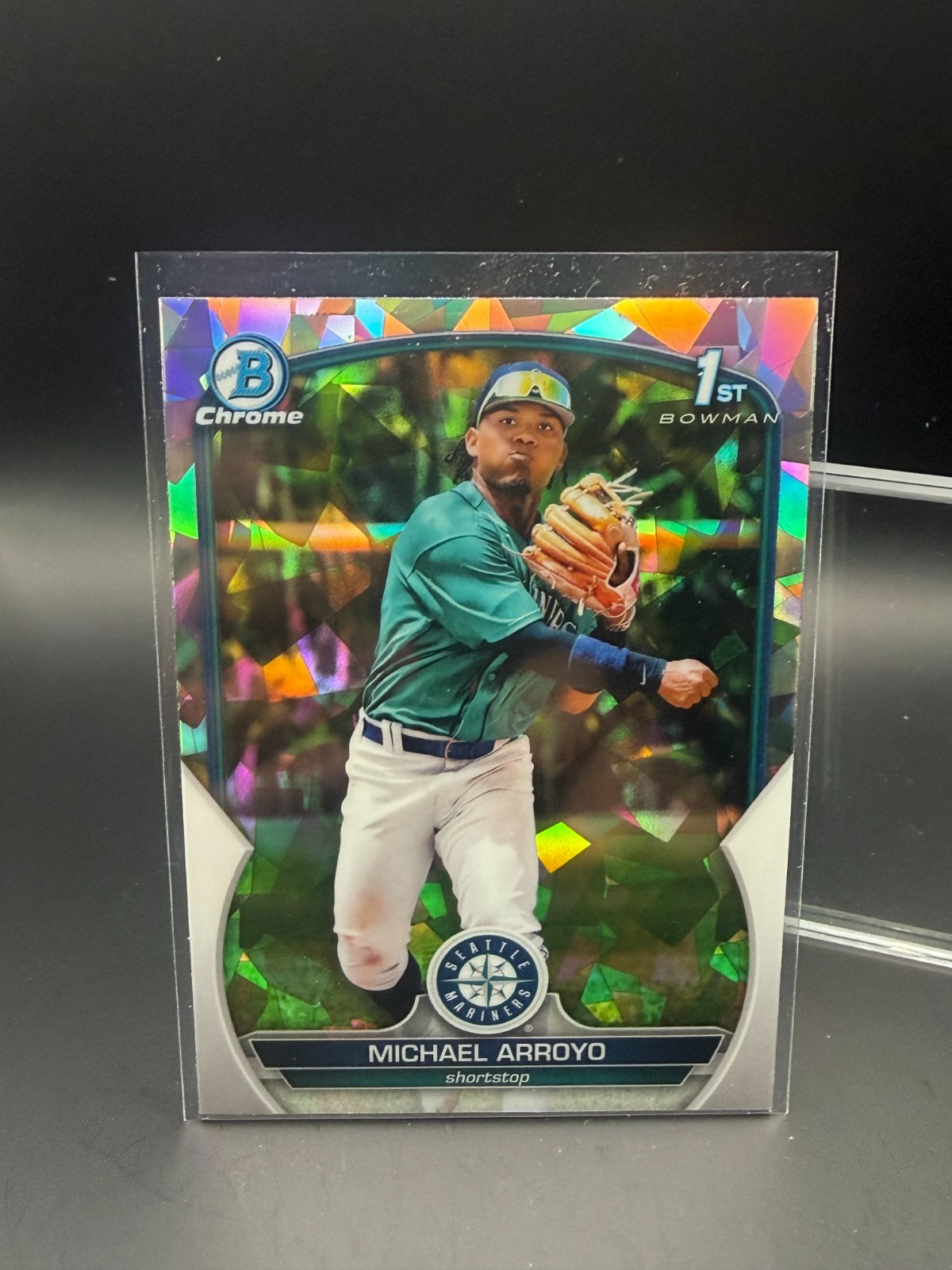 2023 Bowman - Chrome Prospects Michael Arroyo #BCP-63 Atomic Refractor (RC)
