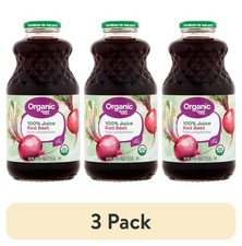 Pure Organic Beetroot Juice 32 fl oz 3 Bottles Natural Detox Health Drink