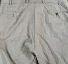 LAUREN RALPH LAUREN Pants Mens 36x32 Gray Pleated Cuffed Dress Slacks Stretch — photo 7