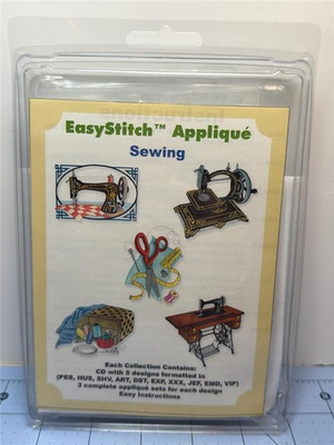 #ad DALCO EASYSTITCH APPLIQUE SEWING 5 Designs and 3 Complete Applique Sets For Each $9.99