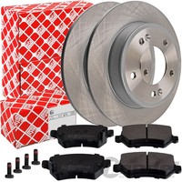 Febi Bremsscheiben Ø262Mm + BelÄGe Hinten Passend FüR Kia (Pro) Ceed Jd