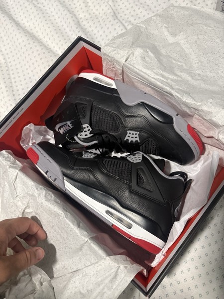 Jordan 4 Bred Reimagined