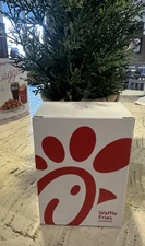 2025 Waffle Fry Ornament Chick Fil A Christmas Limited Edition Chicken