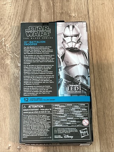 Star Wars The Black Series Gaming Greats Fig Exclusive - 13th Battalion Trooper - Picture 2 of 5