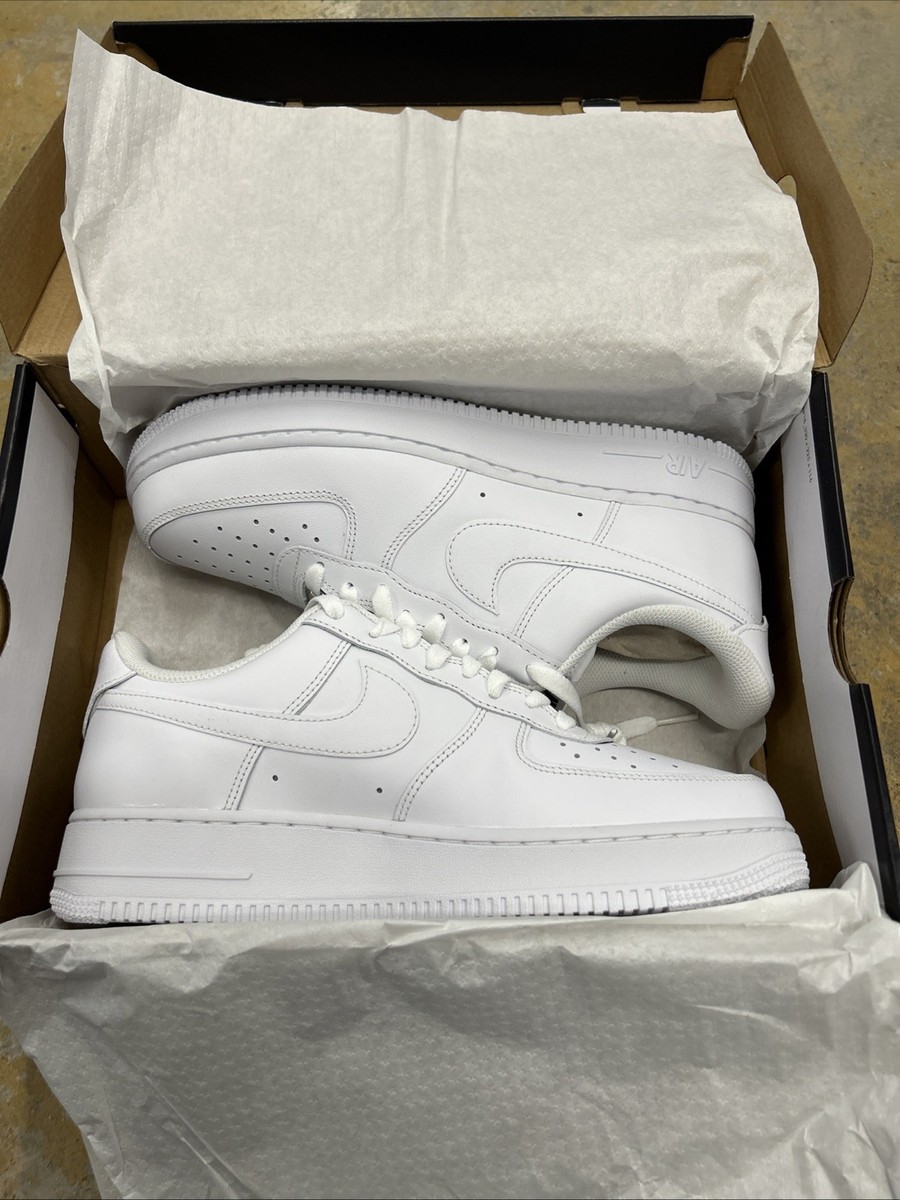 Size 9.5 - Nike Air Force 1 FlyEase White for sale online | eBay