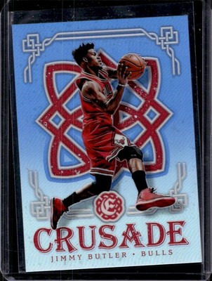 Jimmy Butler 2016-17 Panini Excalibur #16 Crusade Blue /149