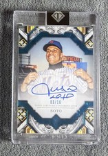 JUAN SOTO 2025 Topps Transcendent Blue Framed Auto /10 Mets