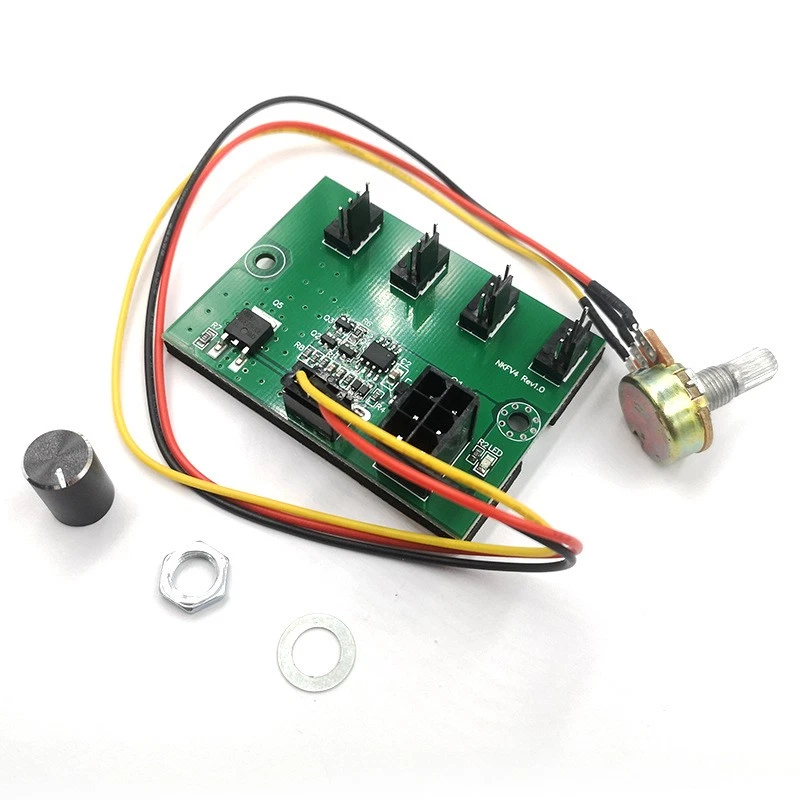 Fan Speed Controller Mounting Parts Fan Holder Supports 2Pin, 3Pin And 4Pin Fans - Image 3 of 4