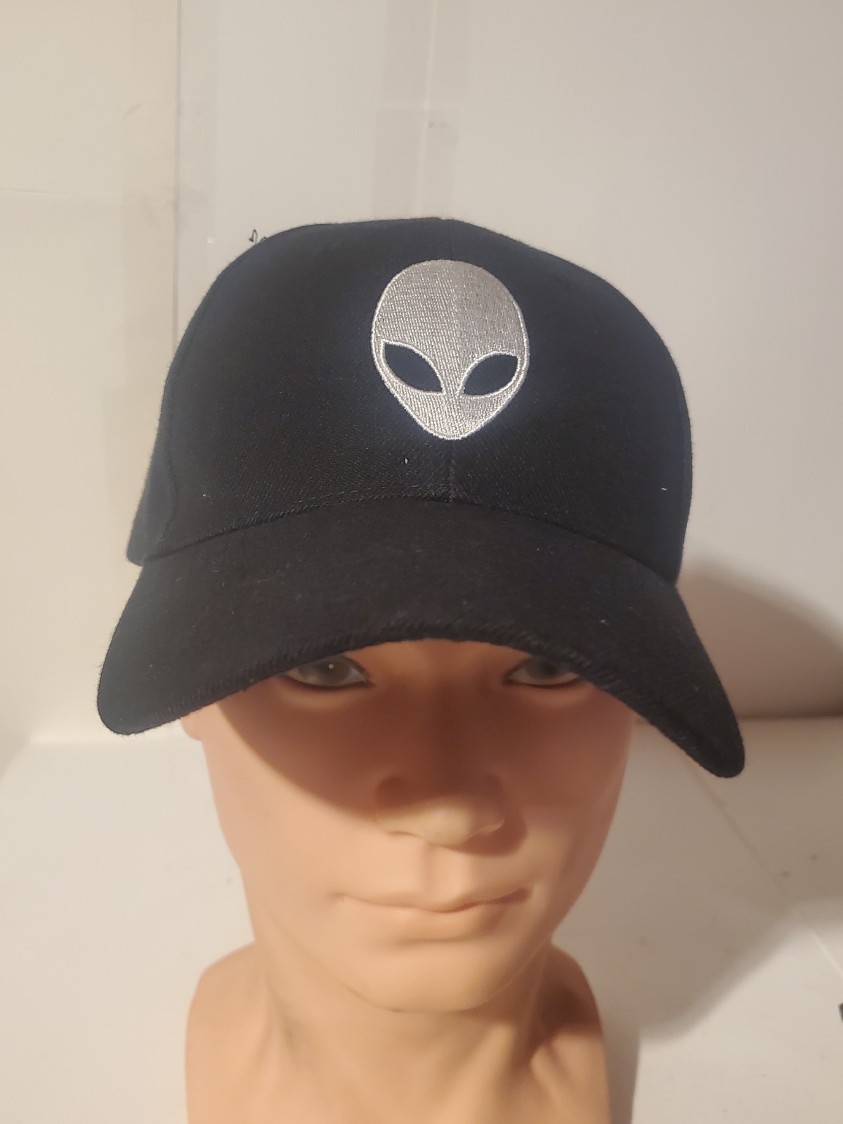 Alienware Hat Black Adjustable Strapback Cap Silv… - image 1