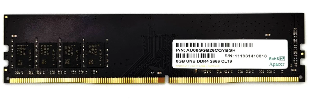 Apacer Computer Memory (RAM) for sale | eBay