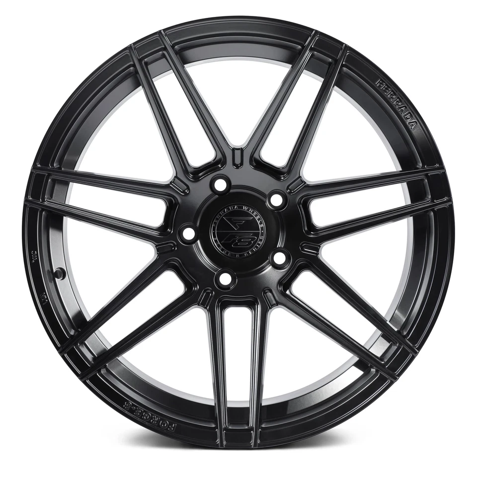 Ferrada FORGE-8 FR6 Wheel 20x10.5 (40, 5x120.65, 72.56) Black Single Rim Foto 2 de 4
