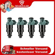 4x Einspritzdüse Injektor Ersatz für Audi A3 8L1 037906031AA 2 Pin Schwarz