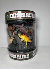 Dinosaurs 20 Piece Set Toy Figures Plastic Playset Kids Educational New