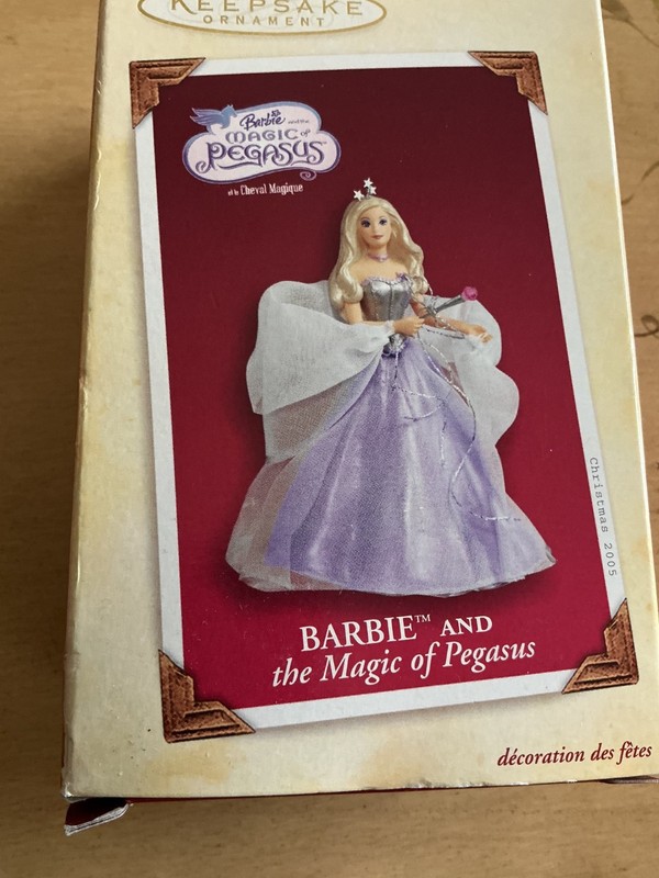 New Hallmark Ornament Barbie And The Magic Of Pegasus 2005