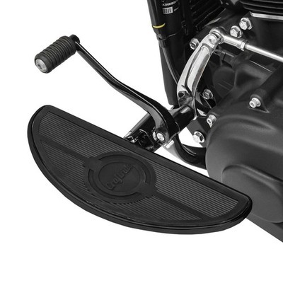 Trittbretter vorne Fussrasten Fahrer für Cruiser und Chopper FT4 sw gebraucht