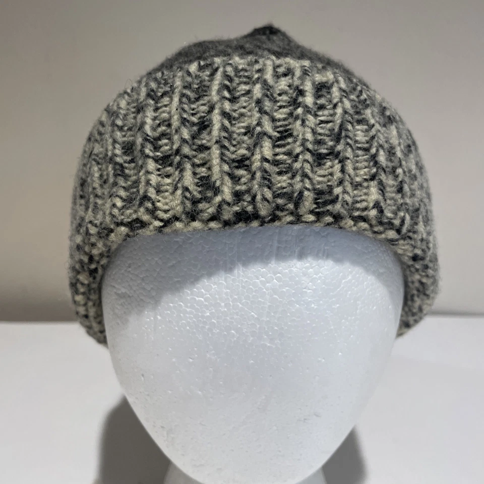 De colección Años 90 Tommy Jeans Calavera Gorro Sombrero Gris Lana de Cordero Da Ali G Unisex Gorpcore Foto 4 de 4