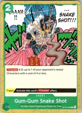 GUM-GUM SNAKE SHOT OP13-039 ONE PIECE NM/M
