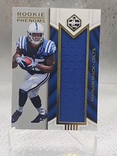 2017 Limited Football Marlon Mack Memorabilia PATCH CARD Rookie Phenoms RPJ-MM