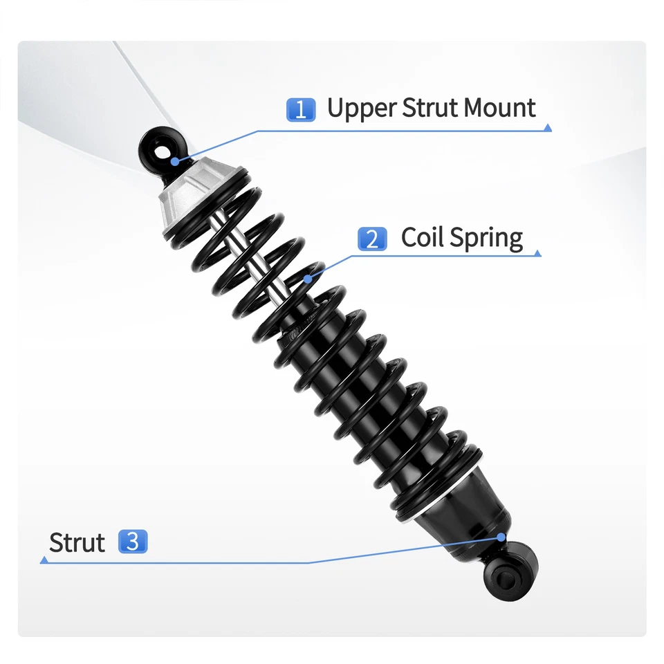 2Pcs Rear Struts Shock For 08-16 Chrysler Town & Country Dodge Grand Caravan Foto 2 de 4