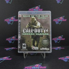 Call of Duty 4 Modern Warfare GOTY PS3 PlayStation 3 Complete - - 1YR Warranty
