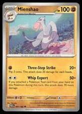 Mienshao #97 Prices | Pokemon Paradox Rift | Pokemon Cards Mienshao #97 Prices | Pokemon Paradox Rift | Pokemon Cards