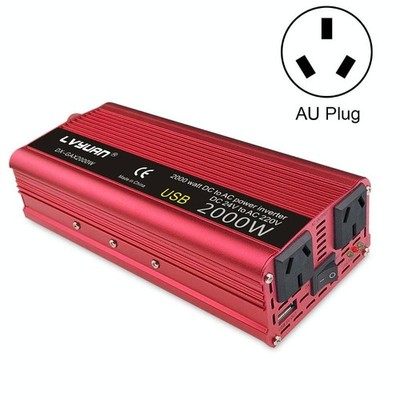 LVYUAN Car Inverter Dual USB Power Converter, Spezifikation: 12V bis 220V AU-...