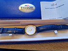 TISSOT PRX QUARTZ STAHL/GOLD HERRENUHR -Vollkalender + Mondphase ca.1980 P 365/K