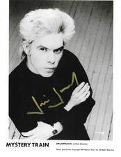 * JIM JARMUSCH * signed 8x10 photo * MYSTERY TRAIN * COA *