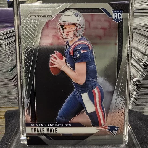 2024 Panini Prizm: Rookies Drake Maye Base #329 (RC) 🔥