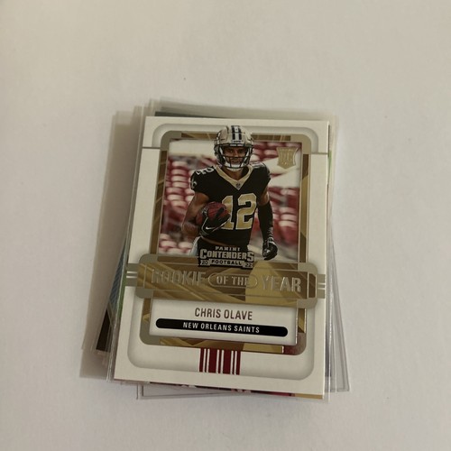 Lot Of 24 Football Hits Rookies Inserts Prizms Etc! Receive Exact Cards Lot 21 - Picture 15 of 24