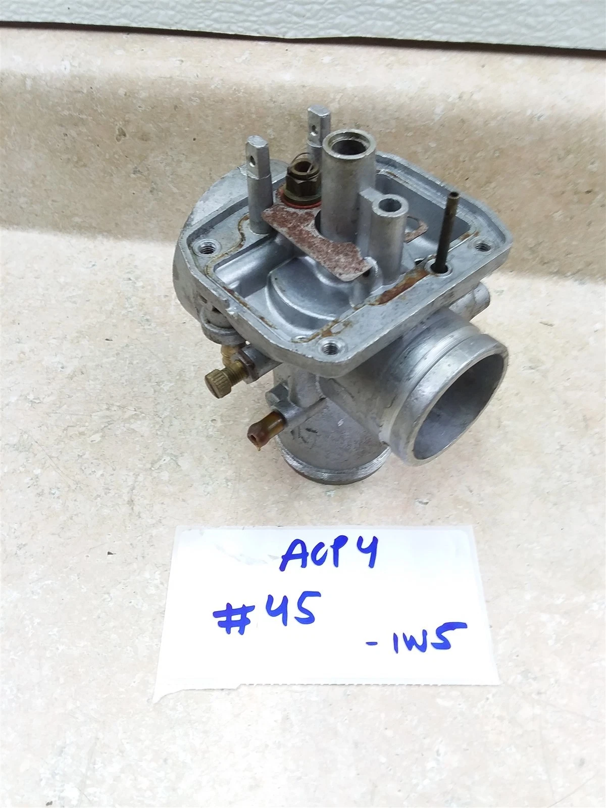 Yamaha 250 IT250 IW5 OEM Carburetor Carb Body 1977 #45 ACP-4