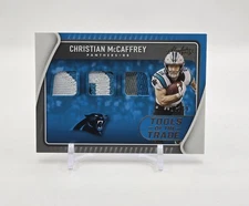 Christian McCaffrey - 2021 Panini Absolute Tools of the Trade /49 - 3 Patch
