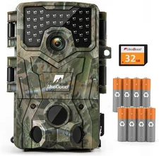 usogood 4K 30fps Trail Camera, Night Vison 36MP Wildlife Time-Lapse Photography