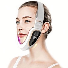 Advanced 6-Speed Dual Chin Facial Massager USB Rechargeable Beauty Device