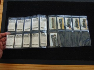 ONE COMPLETE SET TRADE CARDS RAILWAY ENGINES