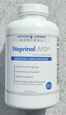 Arthur Andrew Medical NEPRINOL AFD Advanced Fibrin Defense - 300 caps - new L@@K