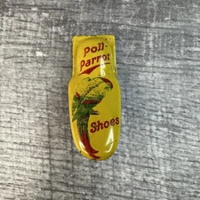 Poll Parrot Shoes Advertising Tin Lithographed Toy Clicker VTG 1930's Noisemaker