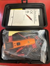 New Power Probe 3ez Orange Digital Voltmeter Circuit Tester With Case New Power Probe 3ez Orange Digital Voltmeter Circuit Tester With Case