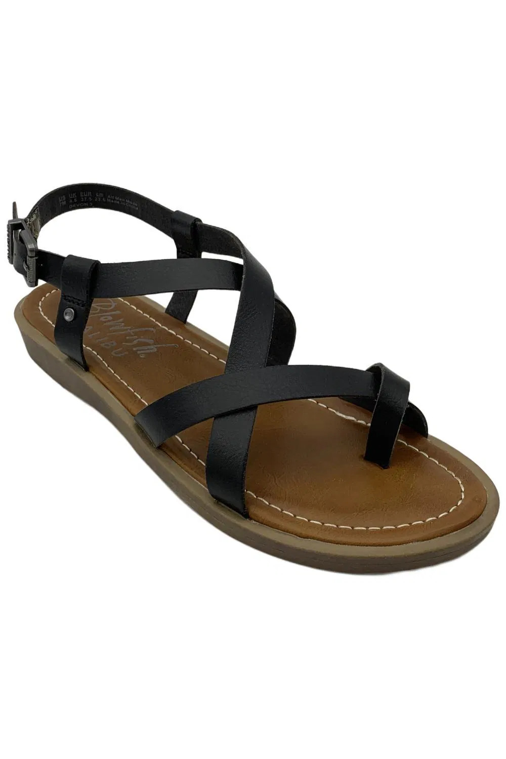Blowfish Malibu Women's Devon 3 Sandals Black