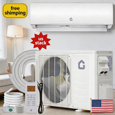 Mini Split A C & Heater Wall-Mounted Ductless 17 SEER Air Conditioner 11500 BTU