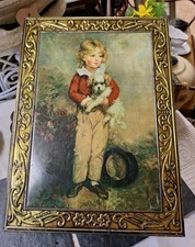 Grosse Blechdose Dose Büchse Haribo Antik Shabby Vintage Retro Reklame