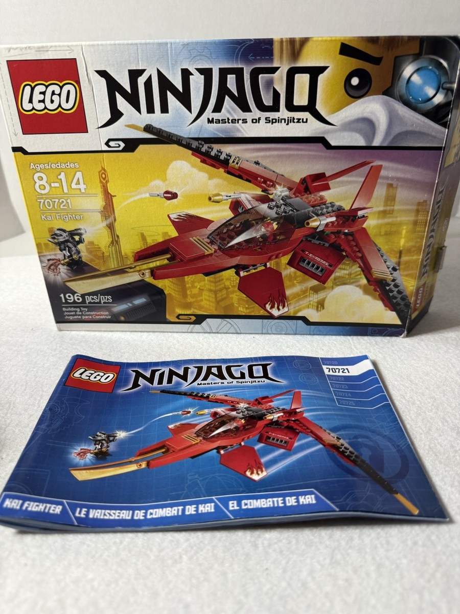 Lego Ninjago Does Not Have Figures/weapons All Of Fighter(plane