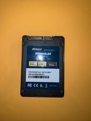 Inland Premium 512GB 2.5 Inch SATA III Internal SSD